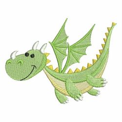 Cute Baby Dinosaur 04 machine embroidery designs