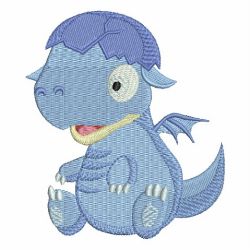 Cute Baby Dinosaur 05 machine embroidery designs