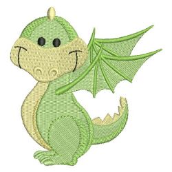 Cute Baby Dinosaur 06 machine embroidery designs