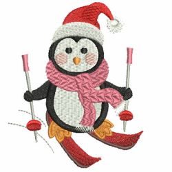 Cute Christmas Penguin 02
