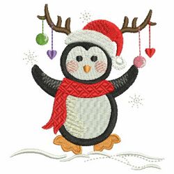Cute Christmas Penguin 06