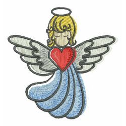 Colorful Angel 02 machine embroidery designs