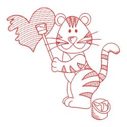 Redwork Baby Tiger 03(Lg)