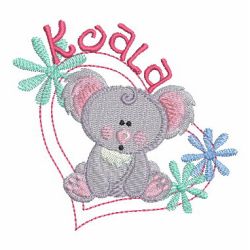 Cute Animal 02 machine embroidery designs