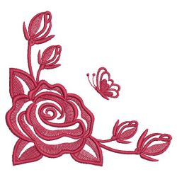 Assorted Simple Flowers(Lg) machine embroidery designs