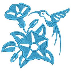 Assorted Simple Flowers 05(Md) machine embroidery designs