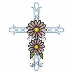 Assorted Fancy Crosses 2 04 machine embroidery designs
