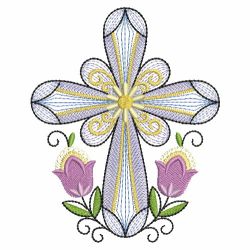 Assorted Fancy Crosses 2 10 machine embroidery designs