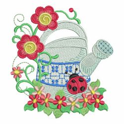 Beautiful Garden 03 machine embroidery designs