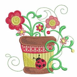 Beautiful Garden 08 machine embroidery designs