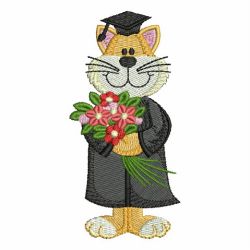 Cat in School 10 machine embroidery designs