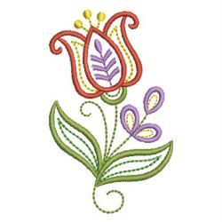 Hola Mola Tulip 04 machine embroidery designs