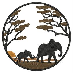 Assorted Elephant 2 03(Sm) machine embroidery designs