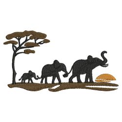 Assorted Elephant 2 06(Lg) machine embroidery designs