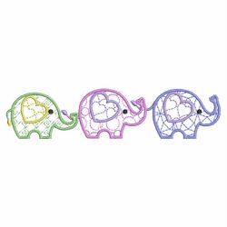 Assorted Elephant 2 10(Md) machine embroidery designs