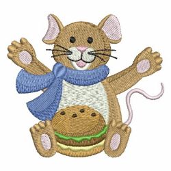 Food and Mice 02 machine embroidery designs