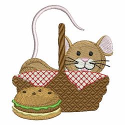 Food and Mice 09 machine embroidery designs