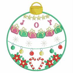 Joyful Christmas 02 machine embroidery designs