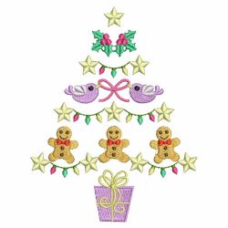 Joyful Christmas 04 machine embroidery designs