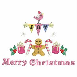 Joyful Christmas 09 machine embroidery designs