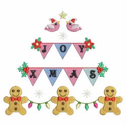 Joyful Christmas 10 machine embroidery designs