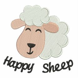 Cute Sheep 02 machine embroidery designs