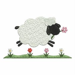 Cute Sheep 06 machine embroidery designs