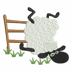 Cute Sheep 07 machine embroidery designs