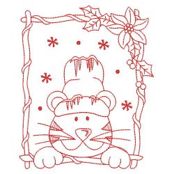 Christmas Baby Tiger 10(Lg) machine embroidery designs