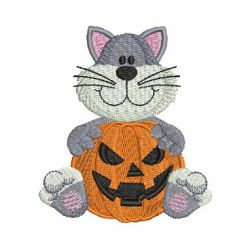 Halloween Cat 08 machine embroidery designs