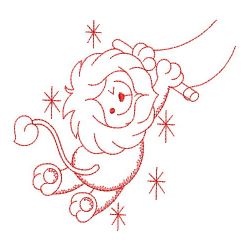 Redwork Circus Lion 03(Lg) machine embroidery designs