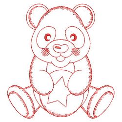 Redwork Baby Critters 03(Sm) machine embroidery designs
