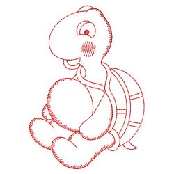 Redwork Baby Critters 05(Lg) machine embroidery designs
