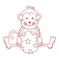 Redwork Baby Critters 06(Sm) machine embroidery designs