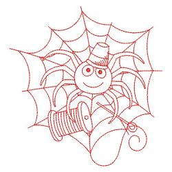 Redwork Crafty Halloween 02(Md) machine embroidery designs