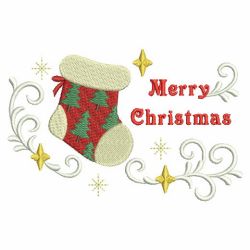 Filigree Merry Christmas 08(Sm) machine embroidery designs