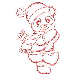 Redwork Happy Panda 07(Md)
