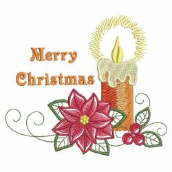 Holiday Flowers 06(Md) machine embroidery designs