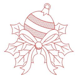 Redwork Merry Christmas 2 07(Md) machine embroidery designs