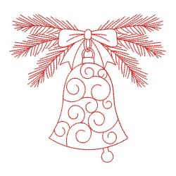 Redwork Merry Christmas 2 10(Md) machine embroidery designs