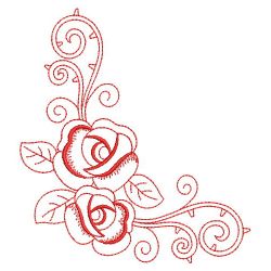 Redwork Rose 02(Lg)