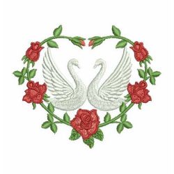Swans 06 machine embroidery designs