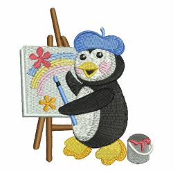 Occupation Penguin 09 machine embroidery designs