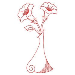 Redwork Morning Glory 2 09(Lg) machine embroidery designs