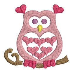 Assorted Owls 02 machine embroidery designs