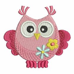 Assorted Owls 04 machine embroidery designs
