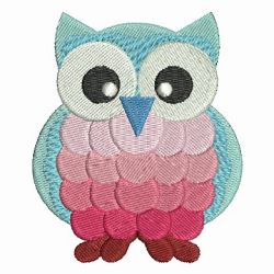 Assorted Owls 07 machine embroidery designs