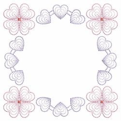 Heart Frames 06(Lg) machine embroidery designs