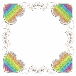 Heart Frames 08(Lg) machine embroidery designs