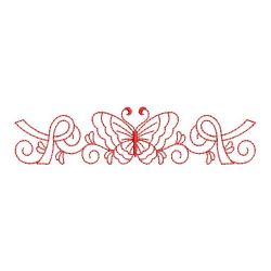 Redwork Pink Ribbon 08(Sm) machine embroidery designs